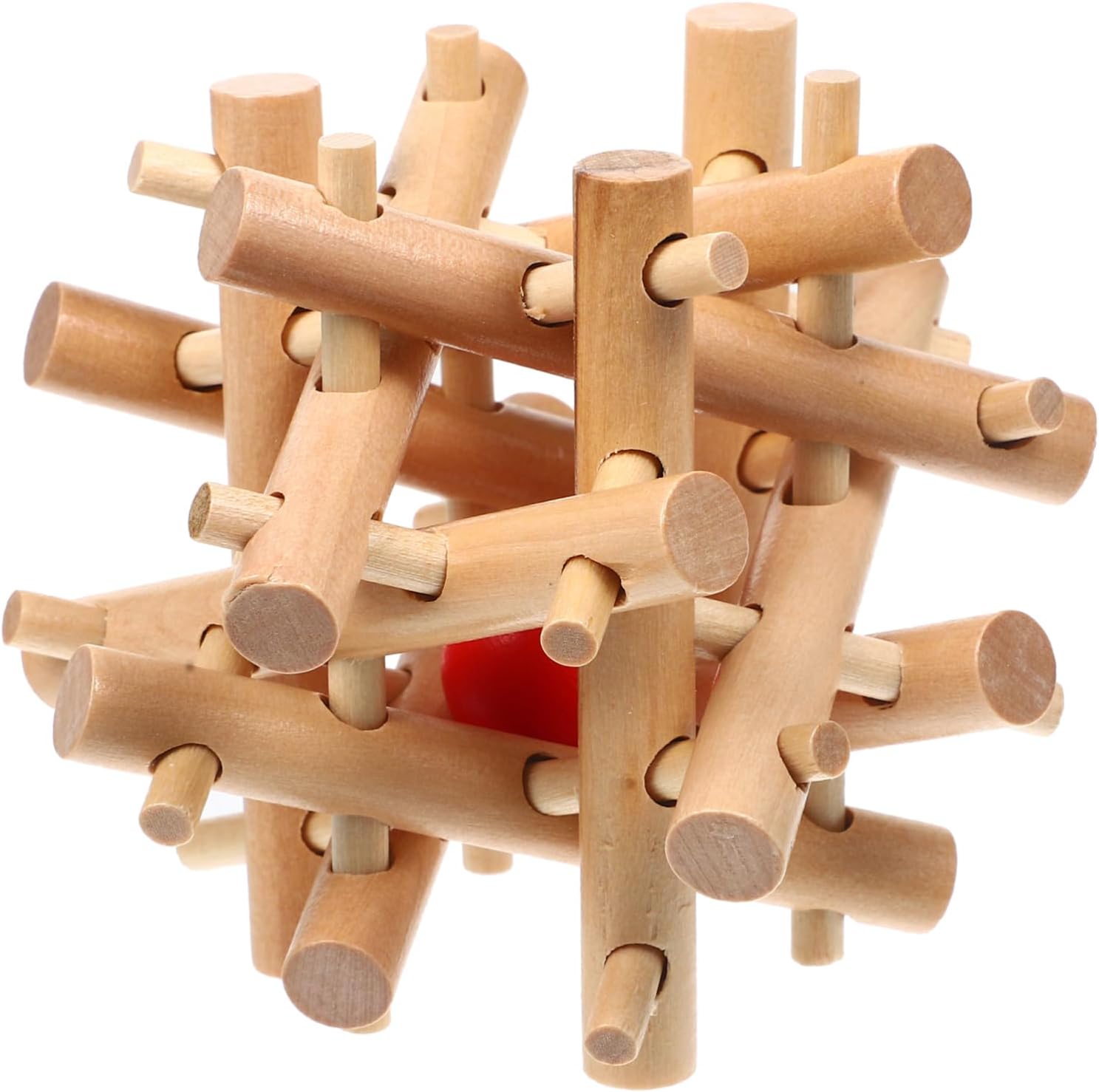 Educational Puzzle for Interactive Brain Locking Cage Game for Mind Puzzle Developmental for Early Learning and Skill Development