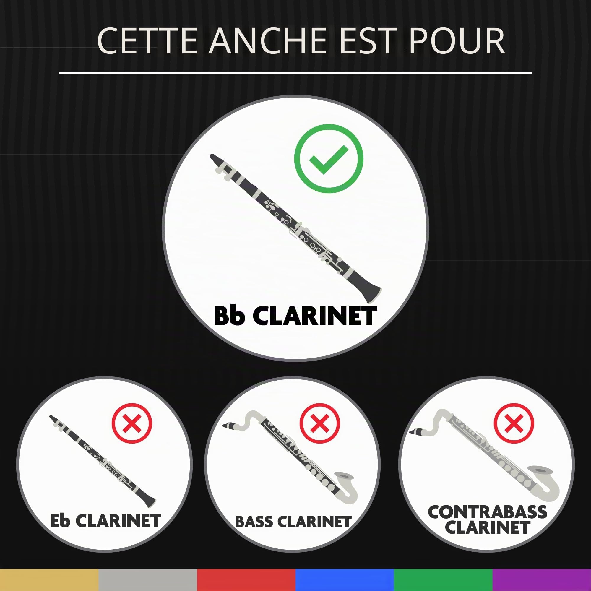 Légère Reeds - Anche Pour Clarinette Sib, European Cut, Force 3.00 (BBES3.00) - Anche Synthétique Haut de Gamme Pour Bois