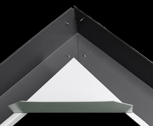 NoOverflow Gutter Diverter Extreme X - Extensor de canalón de lluvia, evita el desbordamiento de agua y daños a la propiedad, aluminio resistente