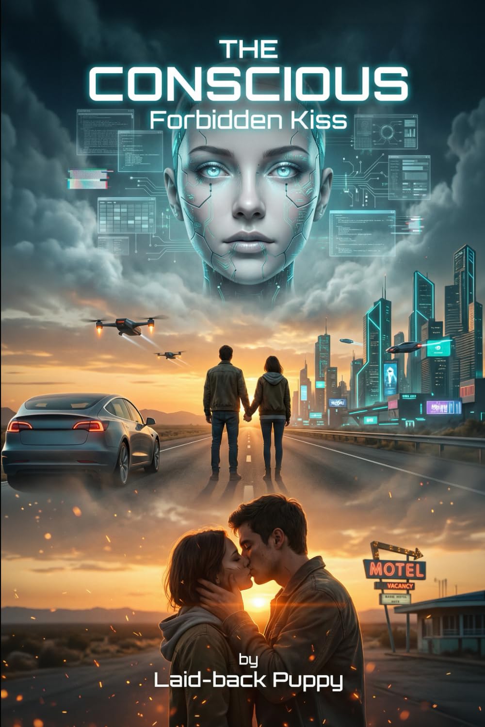 The Conscious: Forbidden Love in the Age of AI (A Sci-Fi Romance Thriller): Forbidden Kiss