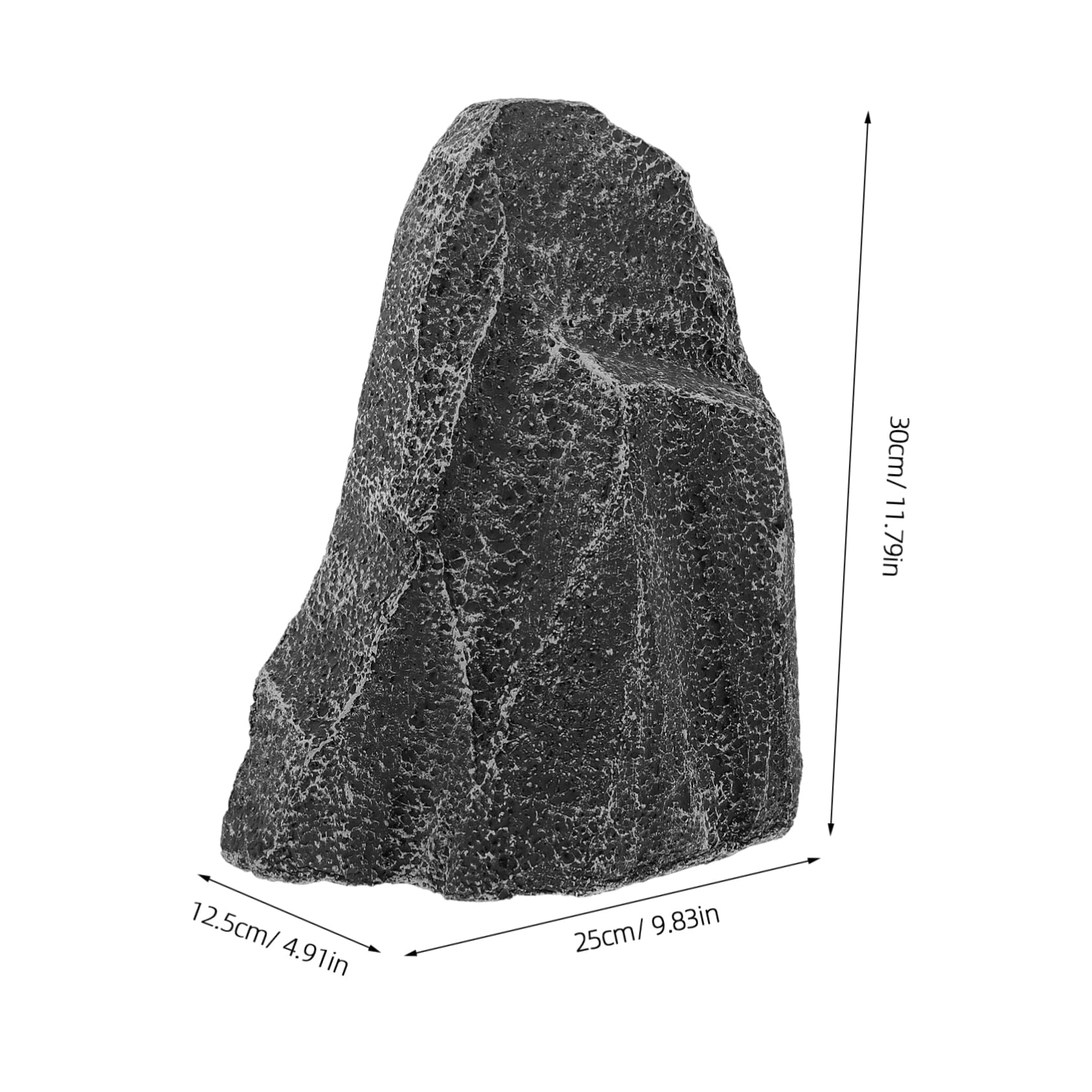 SUPVOX Faux Rock Covers for Garden Yard Decor DIY Landscape Rock Artificial Landscape Lawn Decor