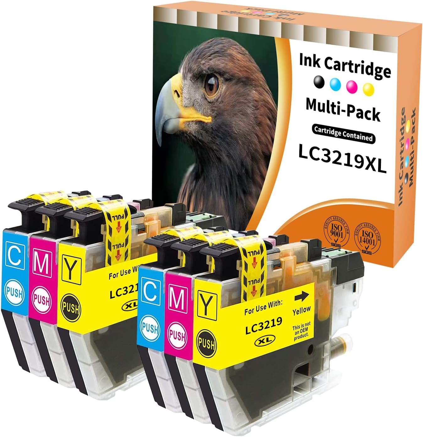 Paeolos LC3219xl Compatibile Per Brother LC3219XL LC3217XL LC3219 LC3217 Cartucce D'inchiostro Per Brother MFC-J6530DW MFC-J5330DW MFC-J6930DW MFC-J5335DW MFC-J5730DW MFC-J5930DW MFC-J6935DW - Foto 9