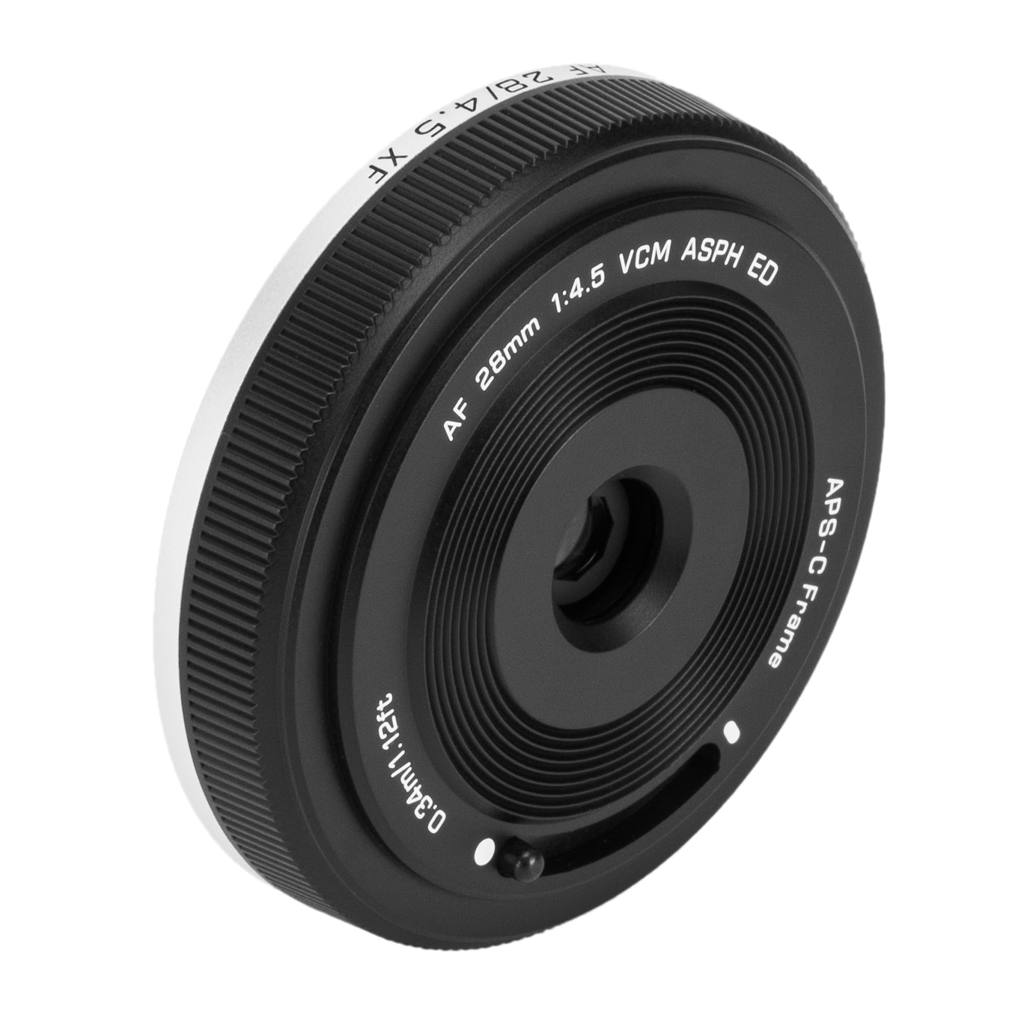 VILTROX 28mm f/4.5 F4.5 XF Objetivo Pancake Enfoque Automático Gran Angular de Tamaño Chips Objetivo Compatible con Cámaras Fujifilm X-Mount X-A1 X-A2 X-A3 X-A5 X-H1 X-T1 X-T100 X-PRO1 y más