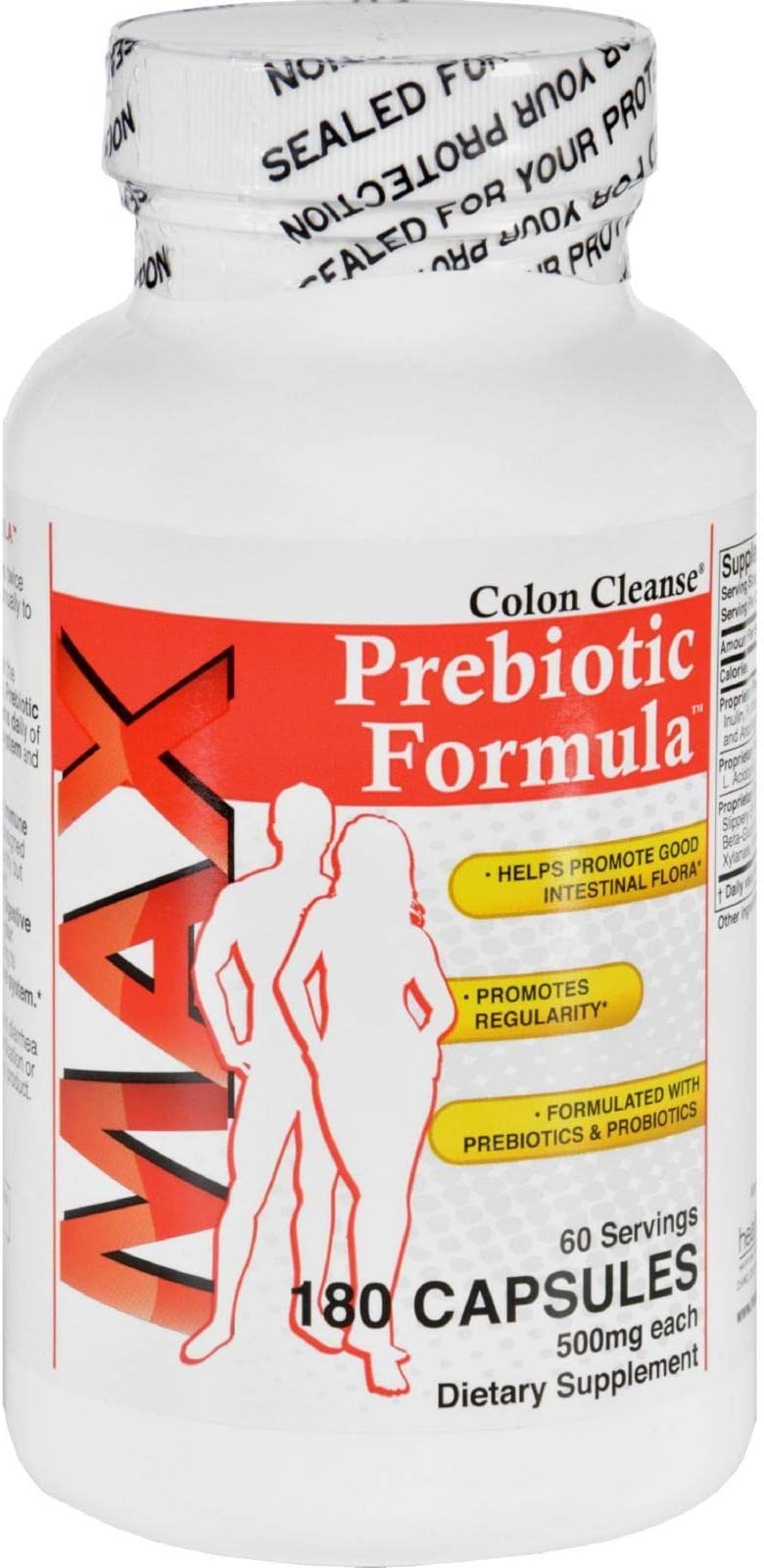 Prebiotic Formula: Colon Cleanse Max, 180 Capsules