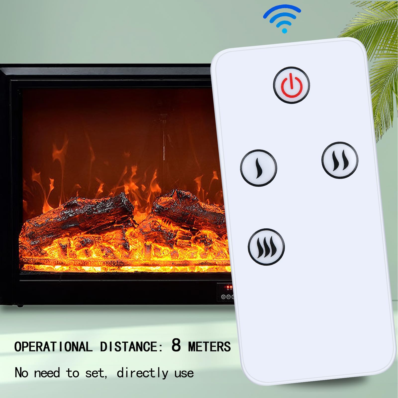 Ersatzfernbedienung passend für Kesser 1500W Ceiling Heater Tent Heater Patio Heater(Prüfen Sie Ihre Originalfernbedienung anhand des Hauptbilds.)