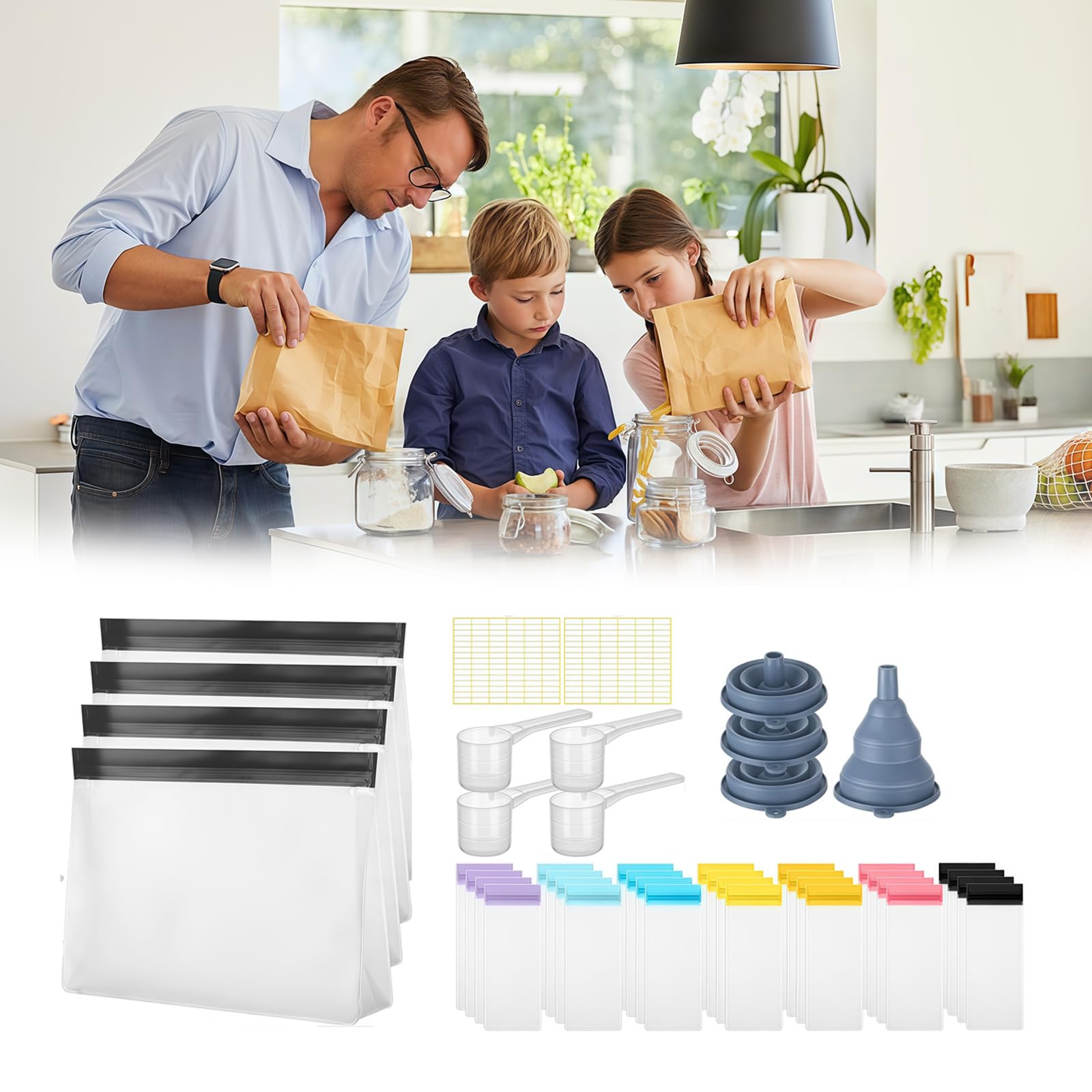 Accessoires pour shaker à protéines, sacs de rangement portables