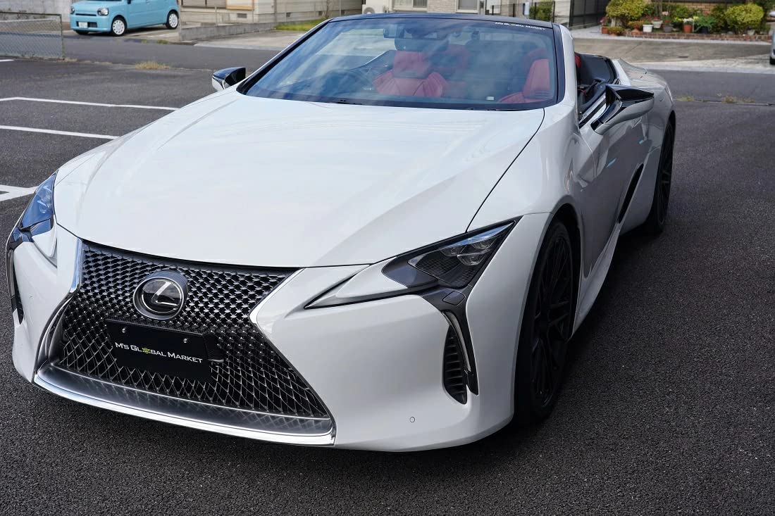 レクサス LC500 日本製 ドライカーボン　フロントナンバーフレーム　CFRP LEXUS M's Global Market（エムズ グローバル マーケット） 日本製 LC500/h