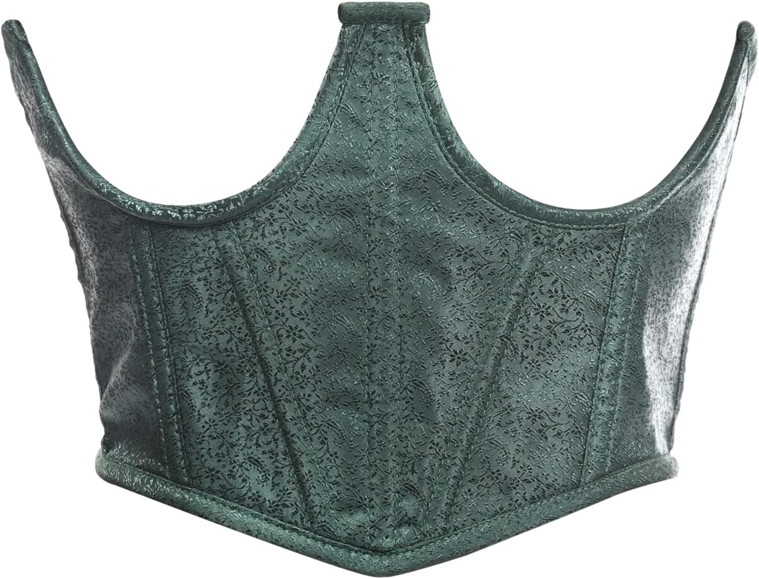 Lavish Brocade Open Cup Waist Cincher