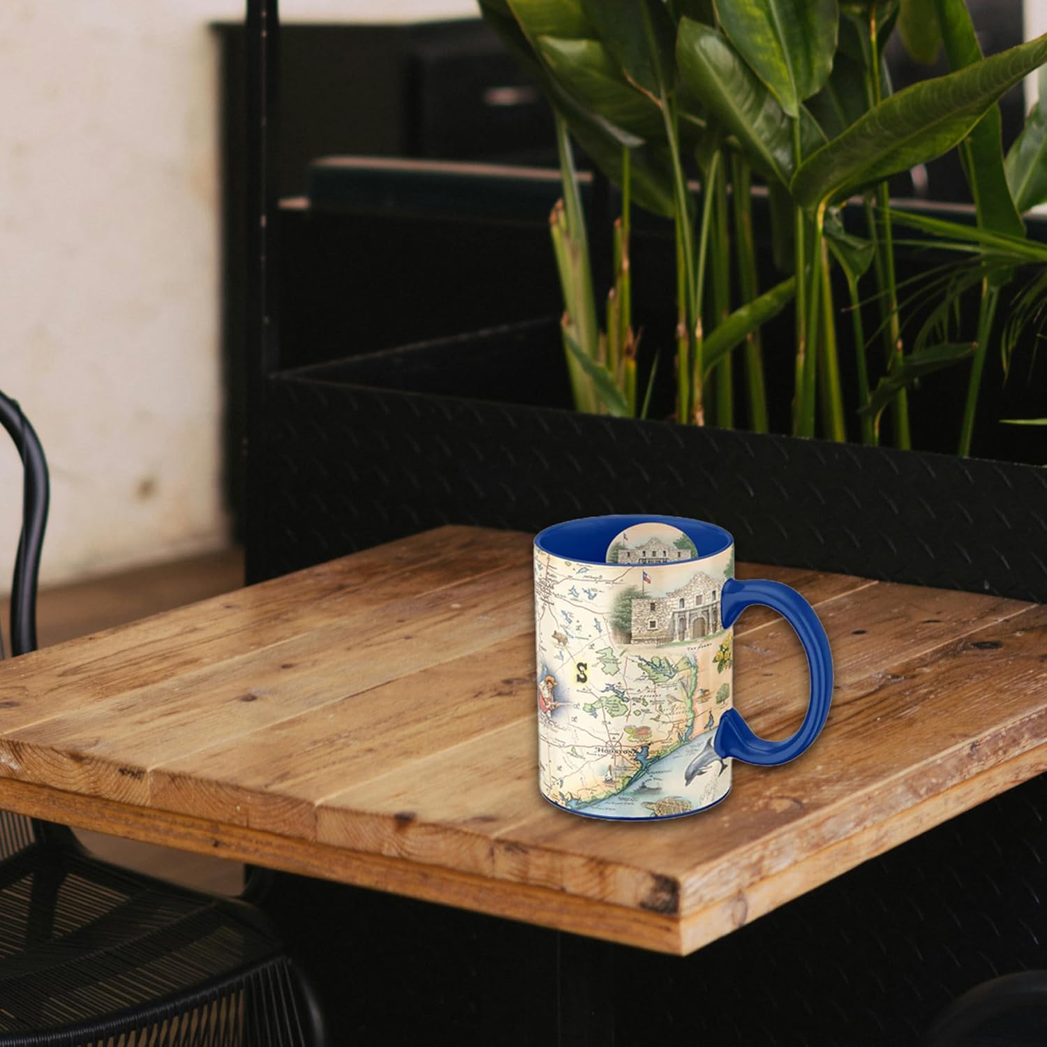 Xplorer Maps Texas Map Ceramic Mug (16oz) – BPA-Free Coffee Cup for Hot & Cold Drinks – Perfect for Office, Home, or Gift - Image 3