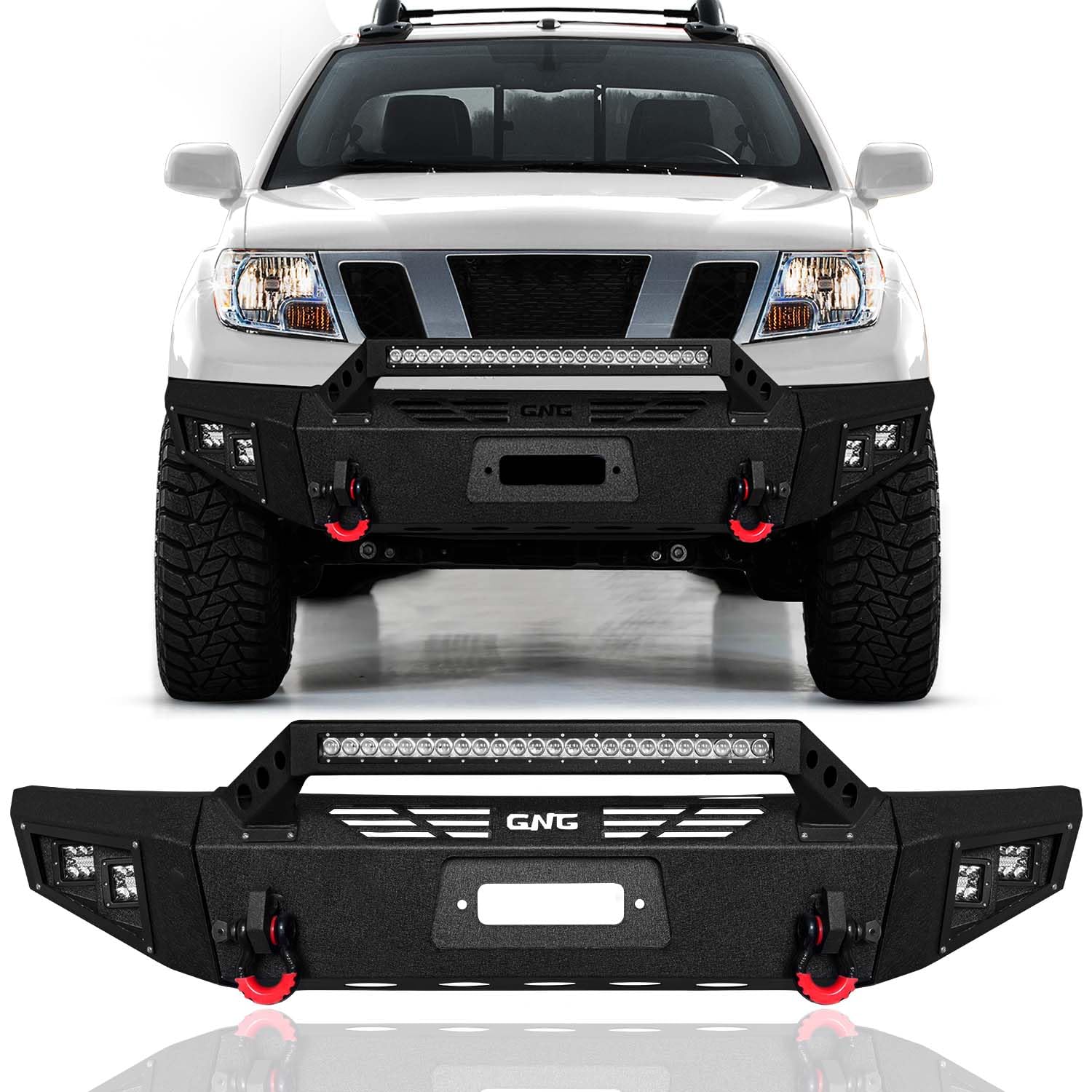 Amazon.com: GNG Front Bumper Compatible with 2005-2021 Frontier w