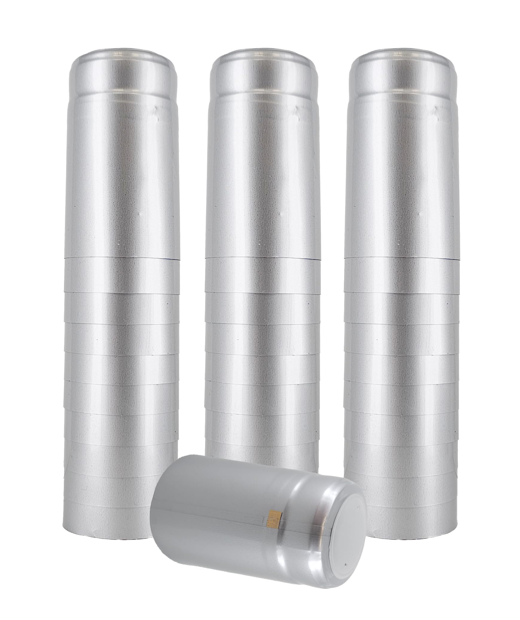 Home Brew Ohio Silver PVC Shrink Capsules 30 count
