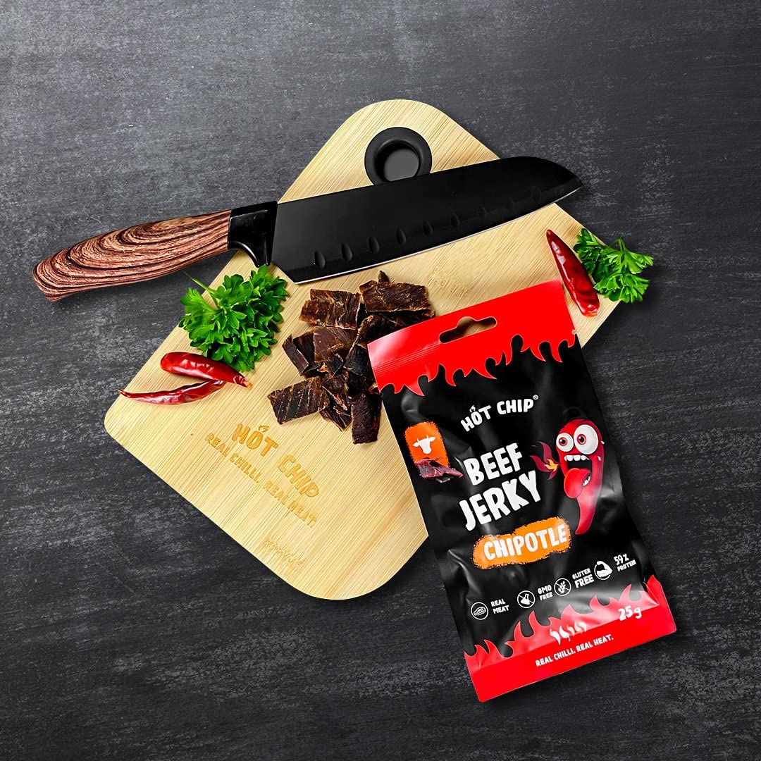 HOT CHIP JERKY CHILLI CHIPOTLE 25 g