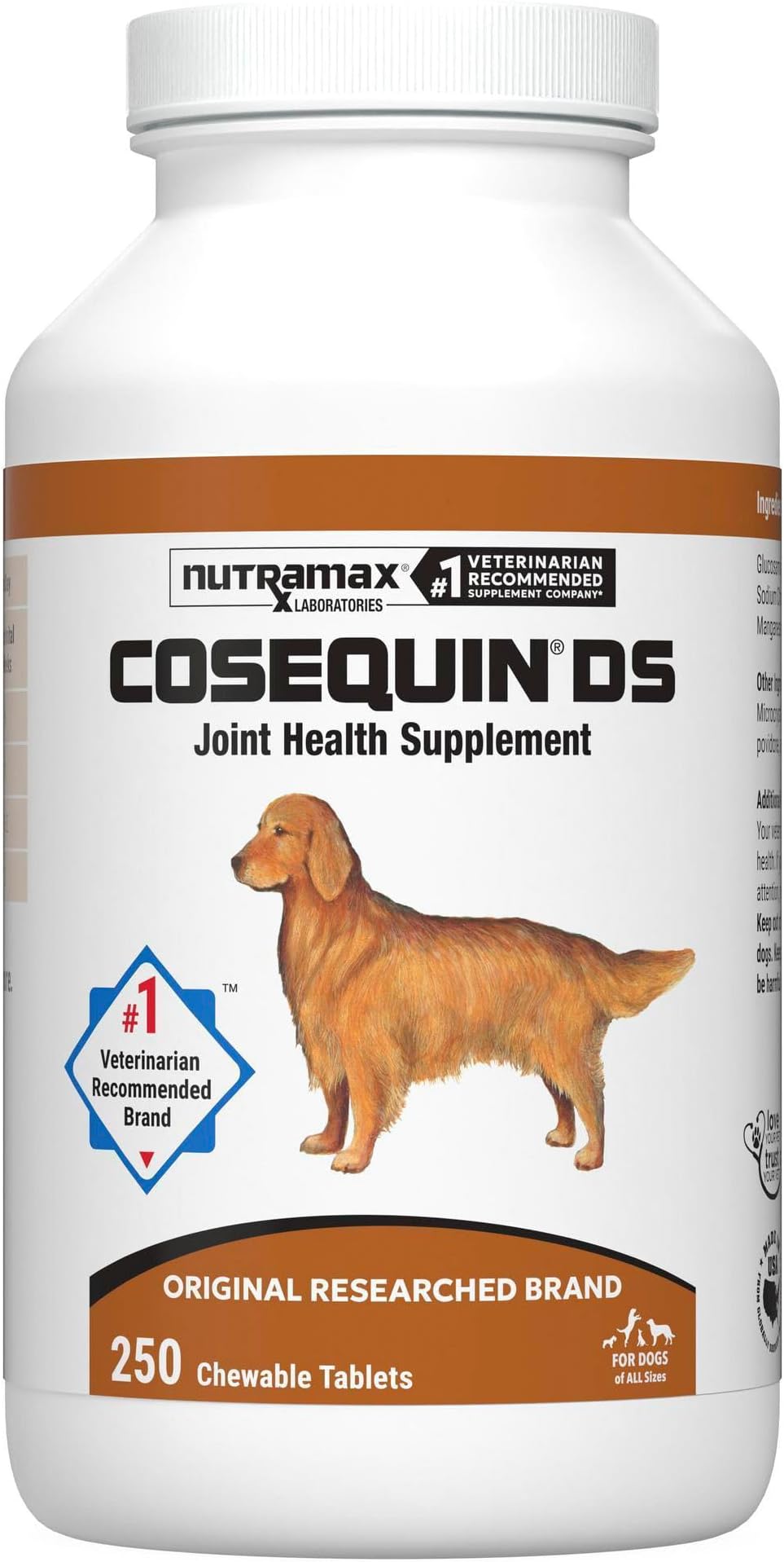 Nutramax Cosequin DS Double Strength Chewables, 250 Count