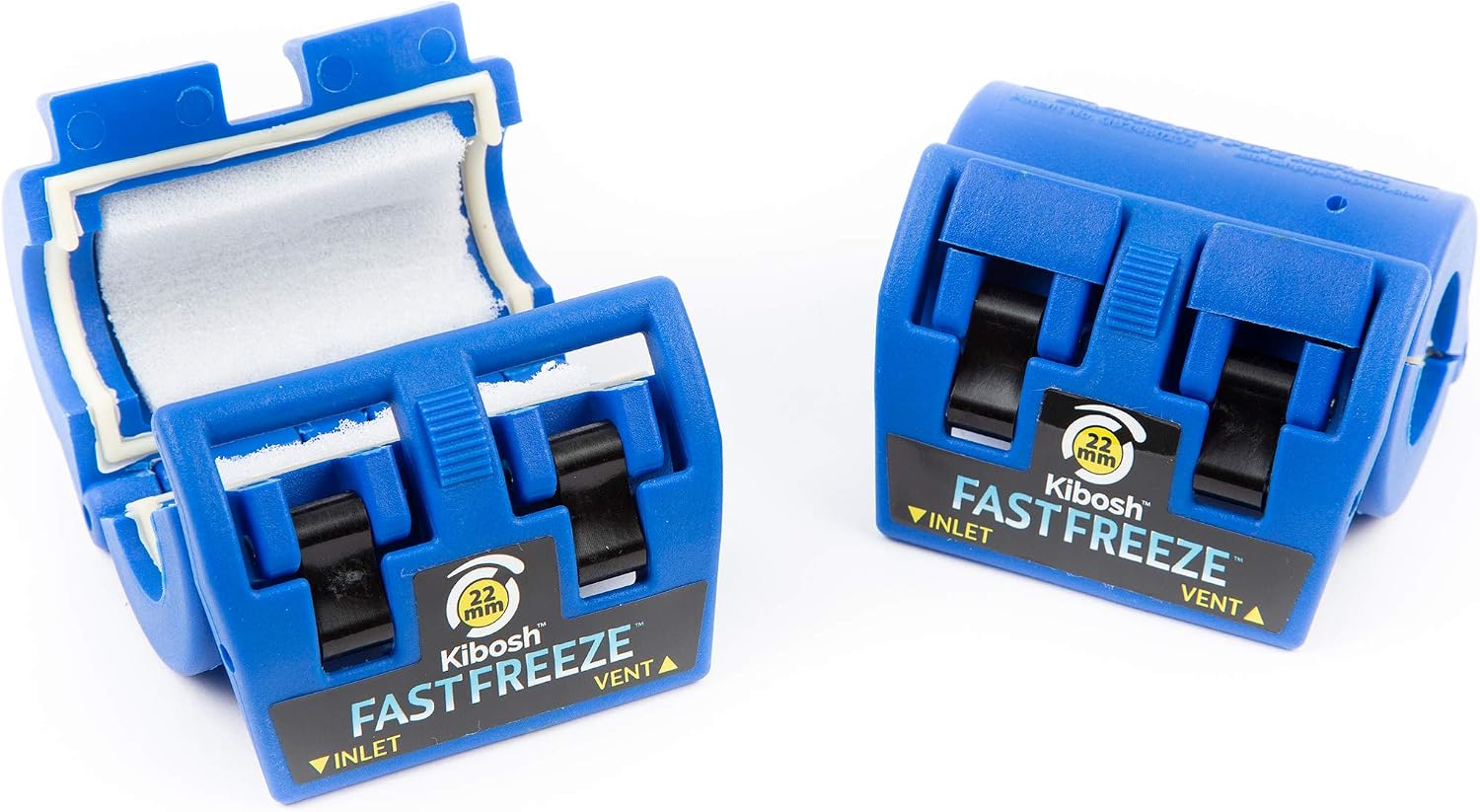 Kibosh FASTFREEZE Kit 5 (2 x 22mm Clamps Plus Freeze Spray) - Image 5