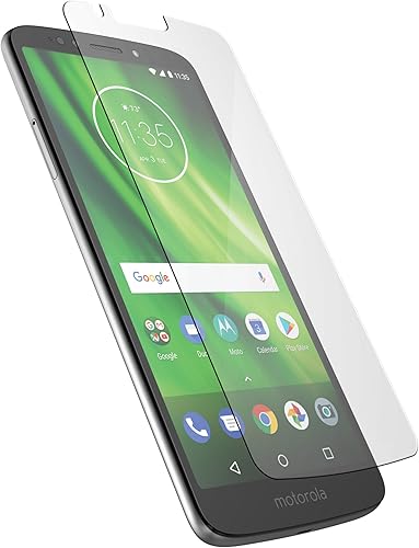 Miniatura 2 de MagGlass Protector de pantalla de vidrio templado para Moto G6, antirreflejos (mate XM90), resistente a arañazos y huellas dactilares (diseño