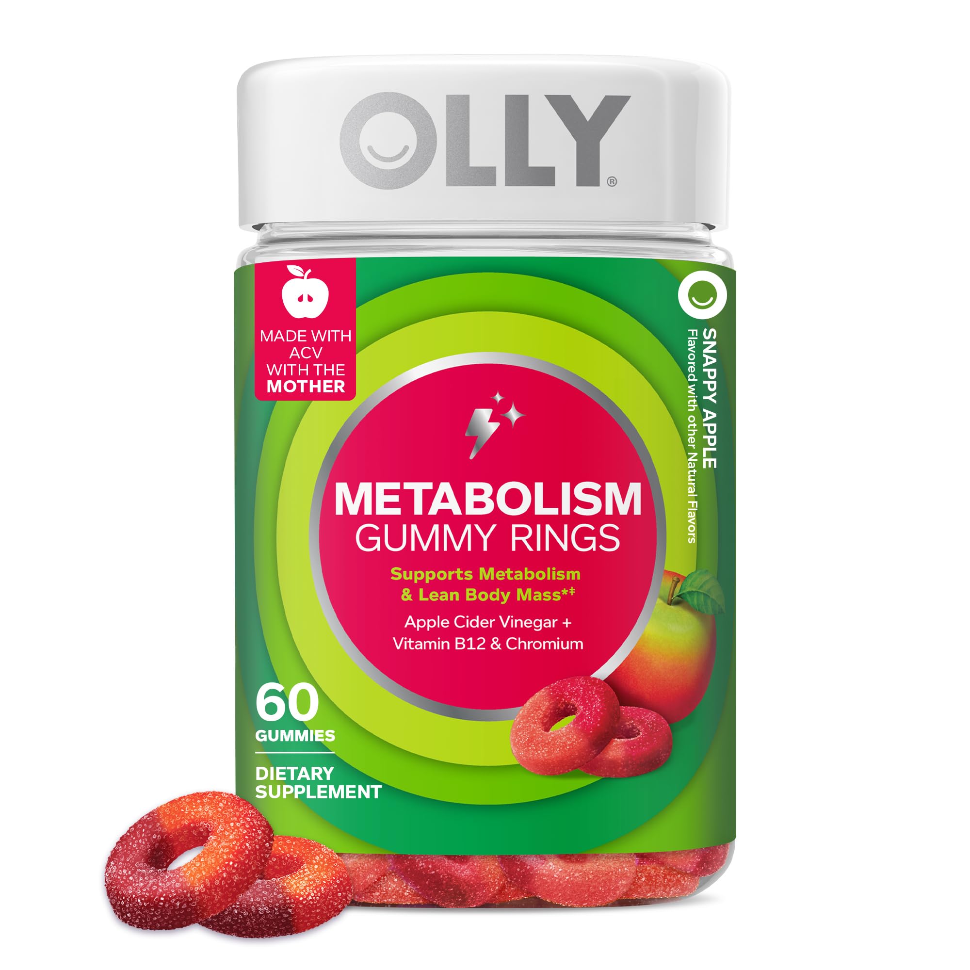 OLLY Metabolism Gummy Rings