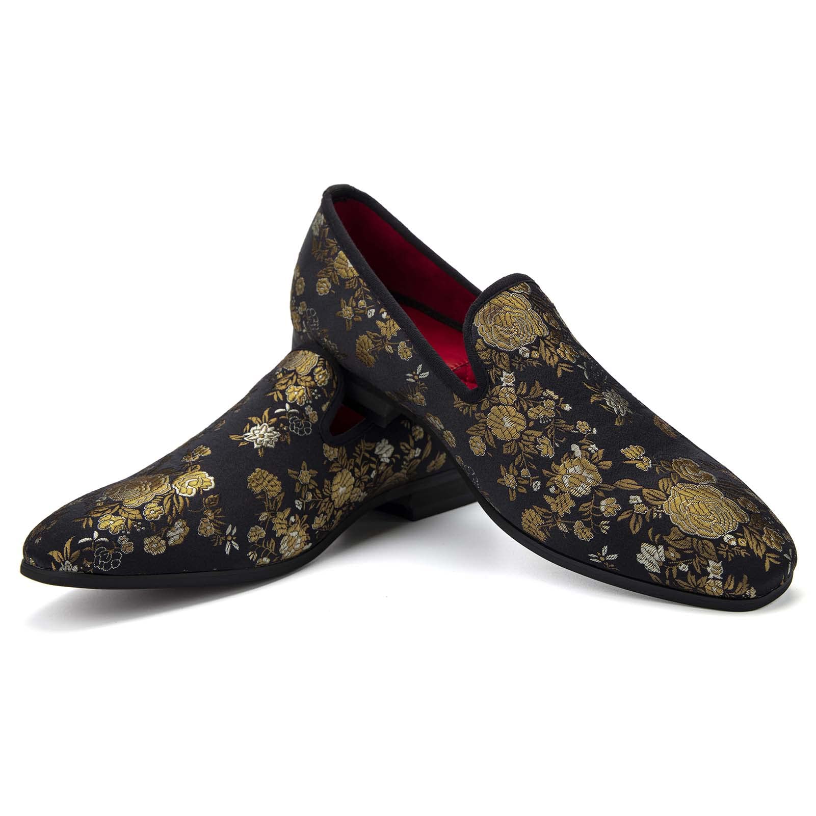 JITAI Men's Dress Shoes - Casual Rubber & Leather Loafers for Men - Fashion Business Formal Wear