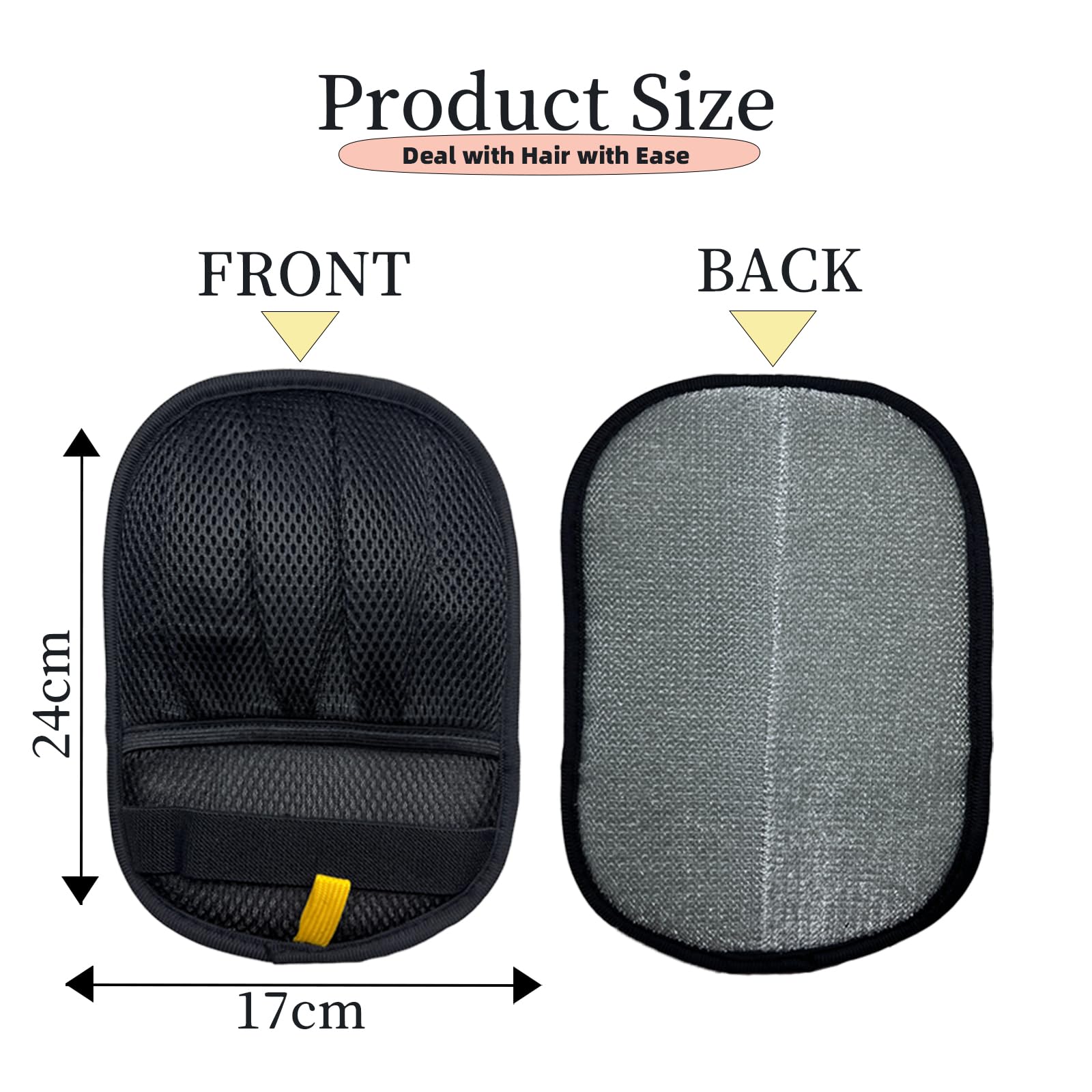 Gant Anti Poils Animaux, 2 Gant Poils Animaux, Faciles à Nettoyer et à Utiliser, Sans Coins Morts, épais, Résistants à l'usure, Durables