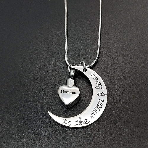 Miniatura 2 de Ataúdes Y Urnas,Artículos Conmemorativos Conmemorando A Un Ser Querido Un Animal Doméstico Cenizas Collar De Perfume De Acero Inoxidable Colgante De