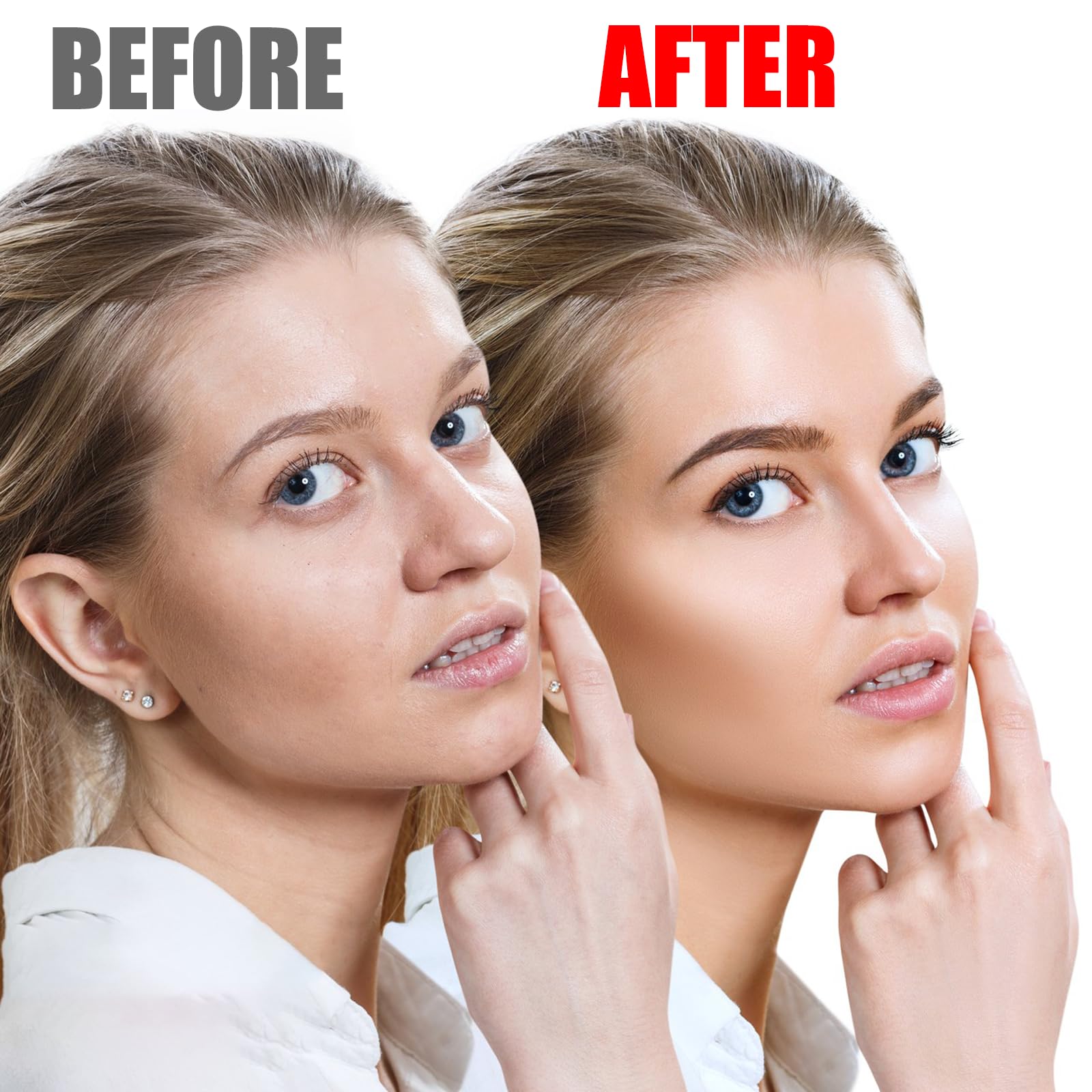 4 butelki serum z witaminą C, kwas hialuronowy, niacynamid, serum retinolowe, serum do twarzy, ujędrniającej regeneracji, twarzy, szyi, zestaw 30 ml Elitzia
