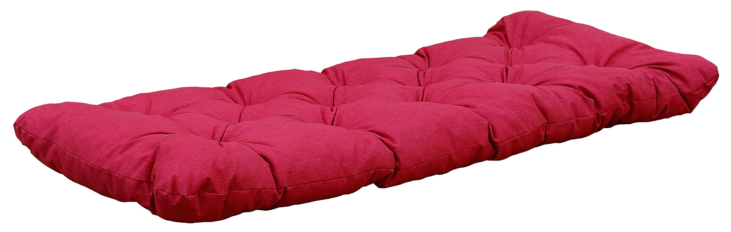 Chicreat 91063 Bench cushion 120x50x8 cm red