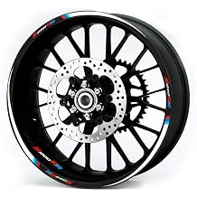 For 2009-2026 2018 2019 2020 2021 2022 2023 2024 2025 BMW S1000RR Motorcycles Accessories Thick Edge Outer Rim Wheel Protector Cover Reflective Decal Sticker Ornament Strip Tape AA
