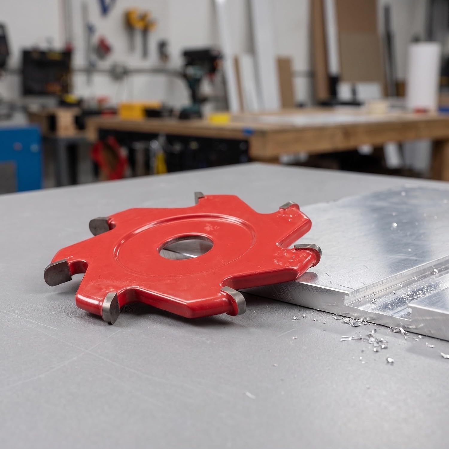 Aluminum Plastic Panel Grooving Disc 6 Teeth Alloy Steel U Groove
