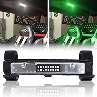 Vista 7 de Luz de cúpula UTV, montaje en barra enrollable universal, luz interior UTV, luces de jaula de rollo para Polaris RZR Can Am Pioneer Talon, Yamaha