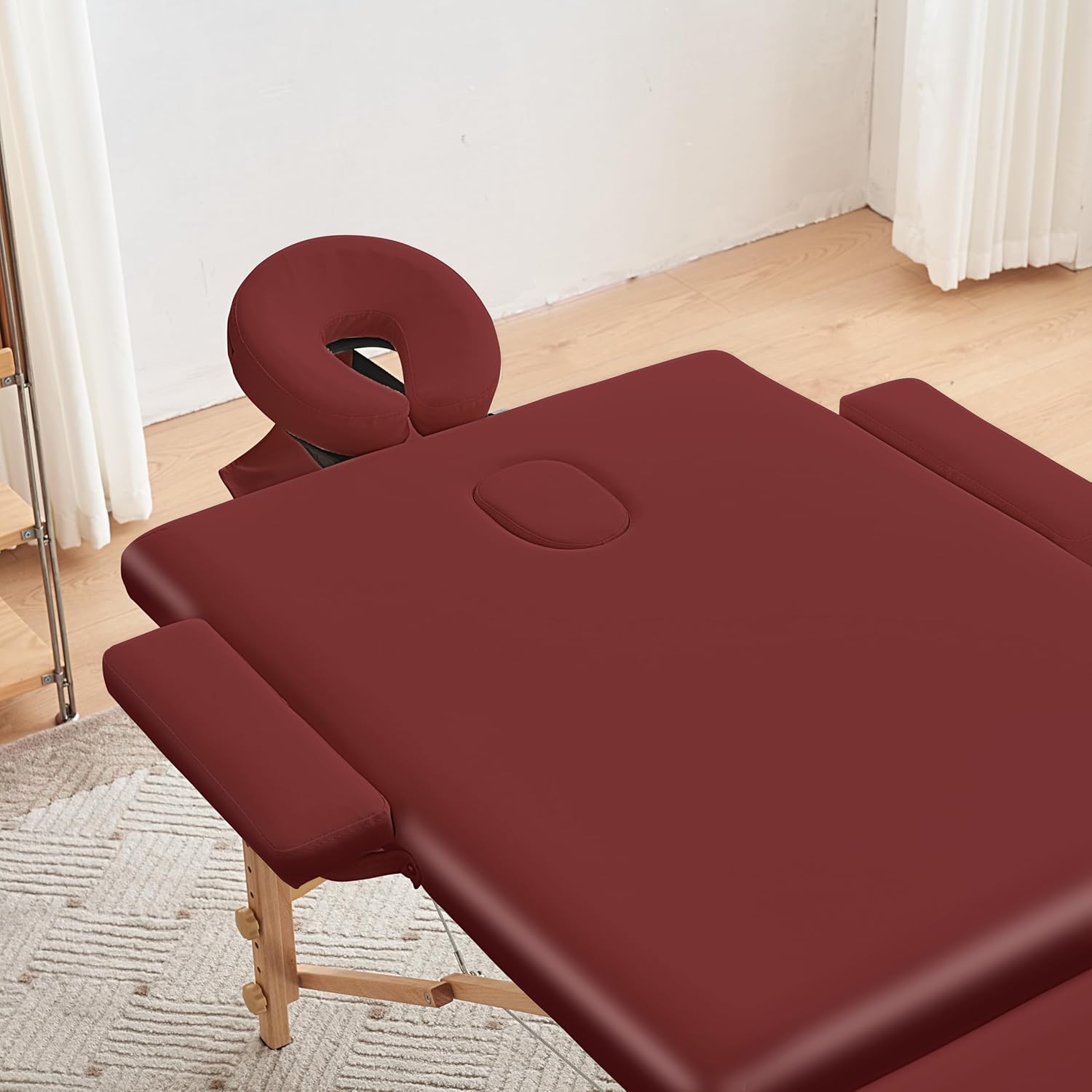 ワイン】 マッサージベッド 折りたたみ コンパクト 超軽量