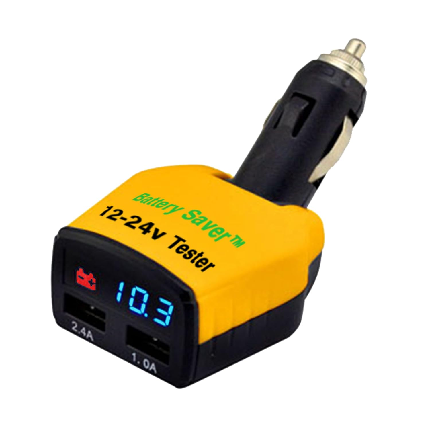 Battery Saver 4322 6v/12v/24v Cigarette Lighter Plugin Digital Battery