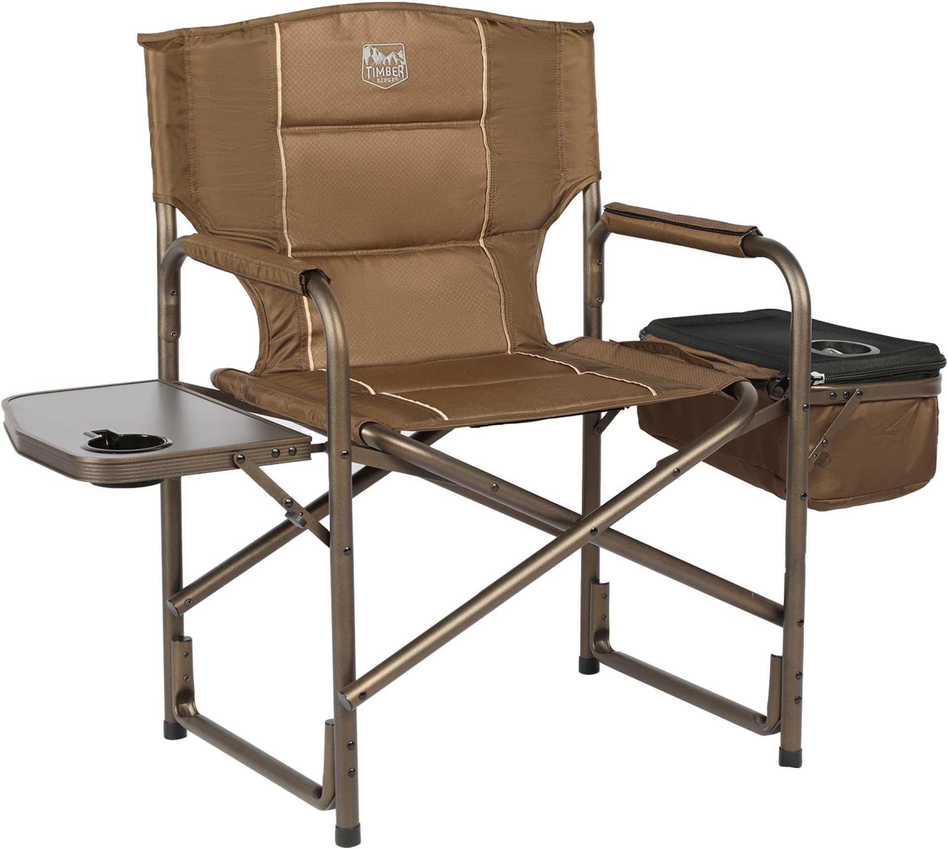 COSTWAY Folding Camping Chair, HeavyDuty Director Chair