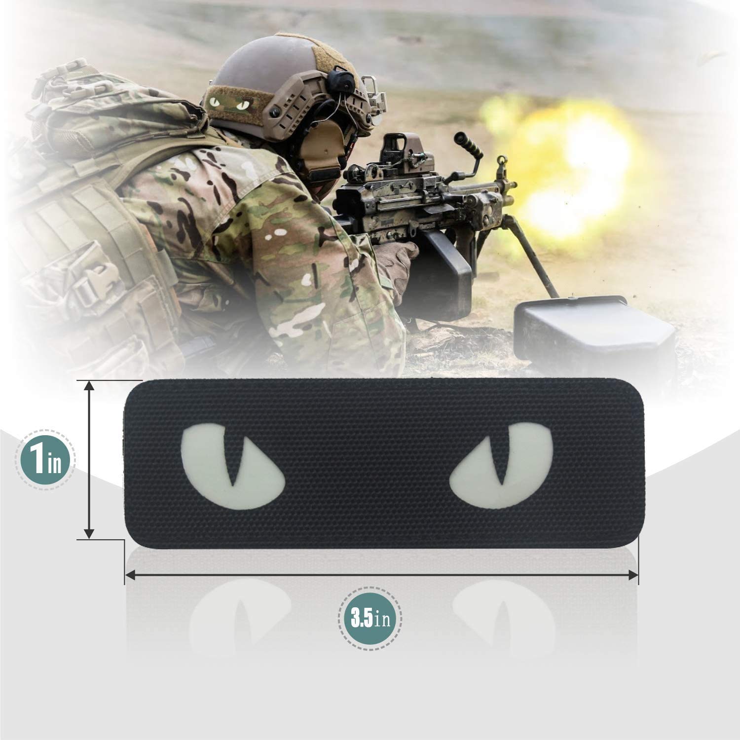 Patchs à Dos Militaire - Applique PVC Pour Sac à Dos | FindTheDeal