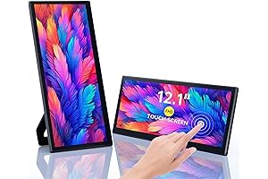 12.1'' Portable Monitor Touchscreen: Extend Your Digital Vision