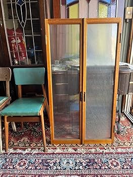 全6枚　アンティーク　古道具　昭和レトロガラス窓　モールガラス　窓枠　窓　扉 Amazon.co.jp: ガラス扉 ② 戸 建具 モールガラス 窓枠