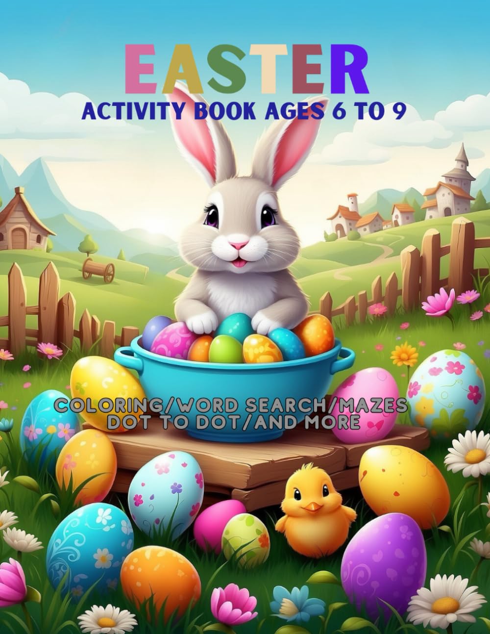 Easter Activity Book: Children ages 6 to 9