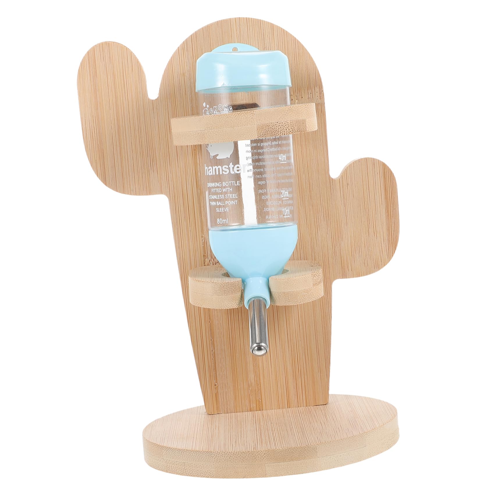 Kisangel 1Set Household Hamster Water Bottle Vertical Holder for Chinchillas and Pets Easy to Install Leak Design for Pet Hydration and Convenience