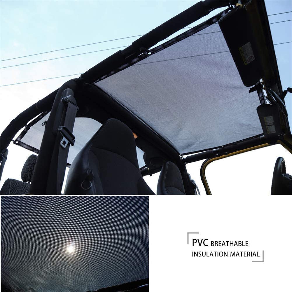 Durable Polyester Mesh Bikini Top Cover Bietet UV-Sonnenschutz Für 1997-2006 Jeep Wrangler TJ & Unbegrenzte