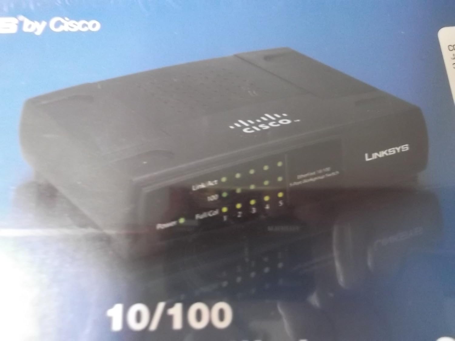 Cisco-Linksys EZXS55W EtherFast 10/100 5-Port Workgroup Switch