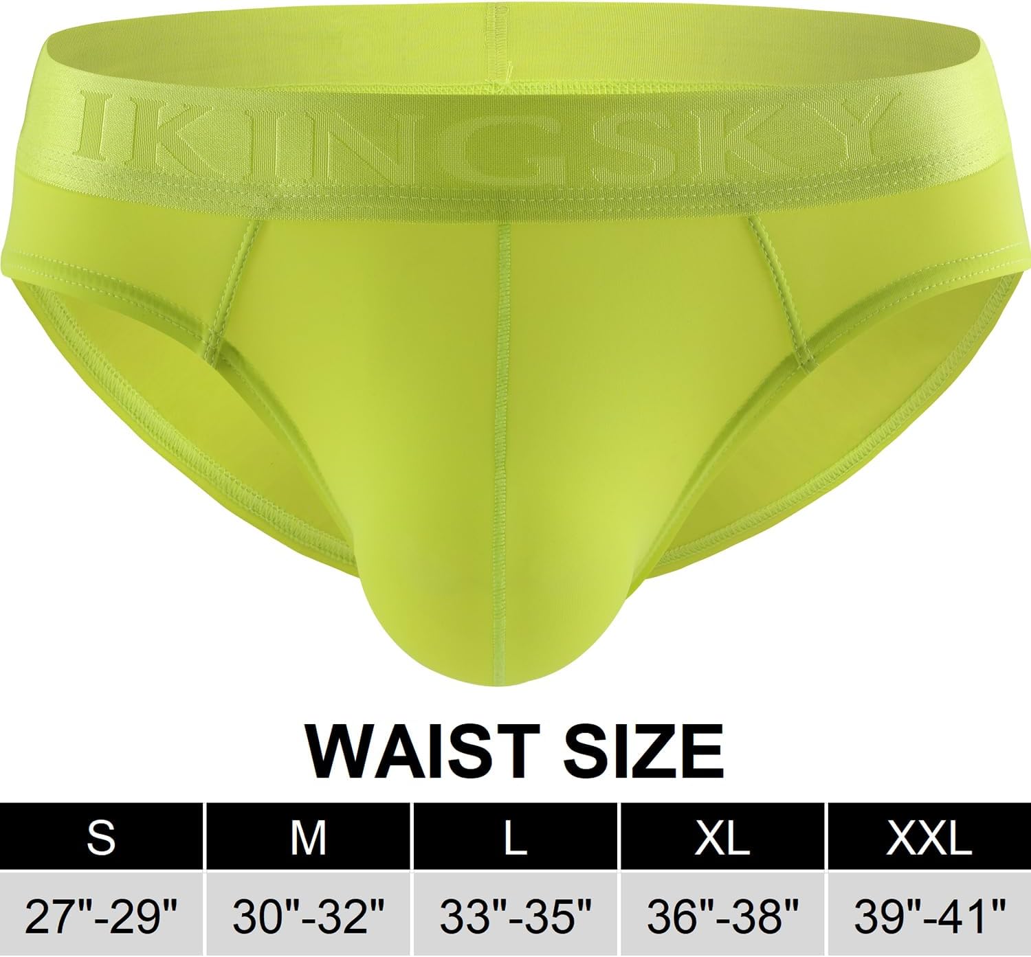 iKingsky Men's Sporty Pocuh Briefs Underwear Low Rise Bulge Under Panties - Image 6