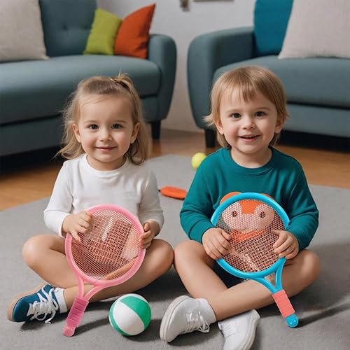Miniatura 9 de Raqueta de tenis para niños de 19 pulgadas, 21 pulgadas, 23 pulgadas, 25 pulgadas, para niños y niñas, niños, estudiantes, raqueta de tenis con
