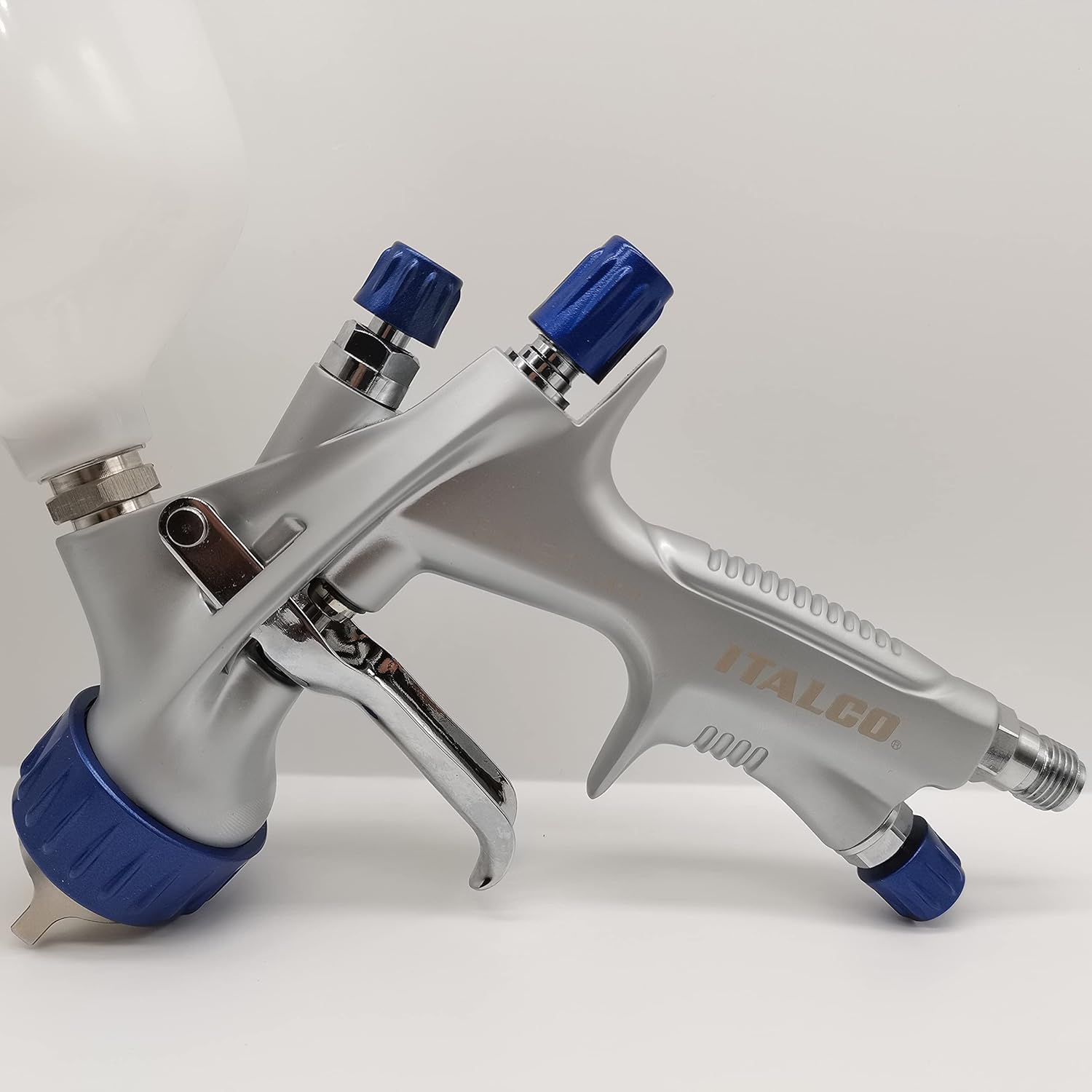 ITALCO Shine 1 L.V.M.P Spray Gun 1.3 tip 600ml Cup Feed Spray Gun USA Brand