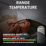 ASHOMELI Sleeping Bag – product photo 3