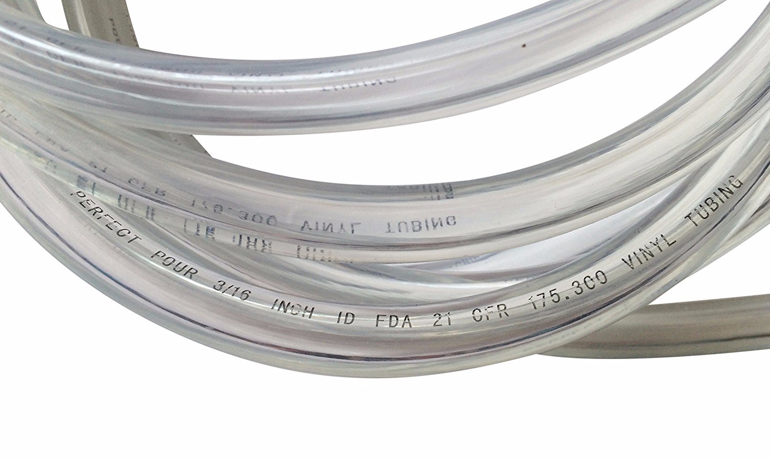 Proper Pour, Clear Vinyl Plastic Tubing, Food-Grade & Flexible PVC Tube for Beer Line Kegerator Accessories, Wine - Image 3