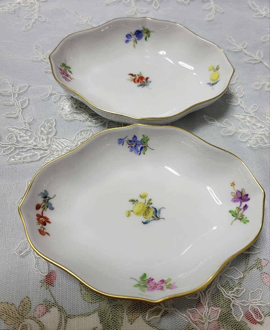 マイセン　散らし小花 小皿 マイセン散らし小花 小皿