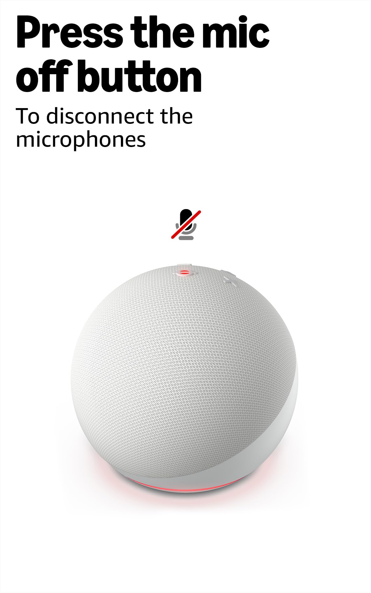 Amazon Echo Dot (newest model), Vibrant sounding Alexa speaker, Great for bedrooms, dining rooms and offices, Glacier White