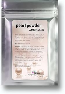 Pure Pearl Powder DIY Cosmetic Grade Pearl Powder For Face, Making Face Mask, Cream And Lotion (0.5 Ounce / 15 gram)
