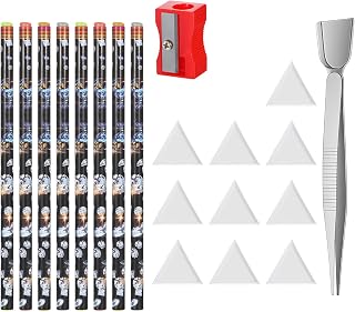 20 Pcs Wax Pencil for Rhinestones Kit - Including 8Pcs Rhinestone Picker Tool 10Pcs Tray,Pencil Sharpener and Tweezers Gem Pick up Tools for Nail Art DIY