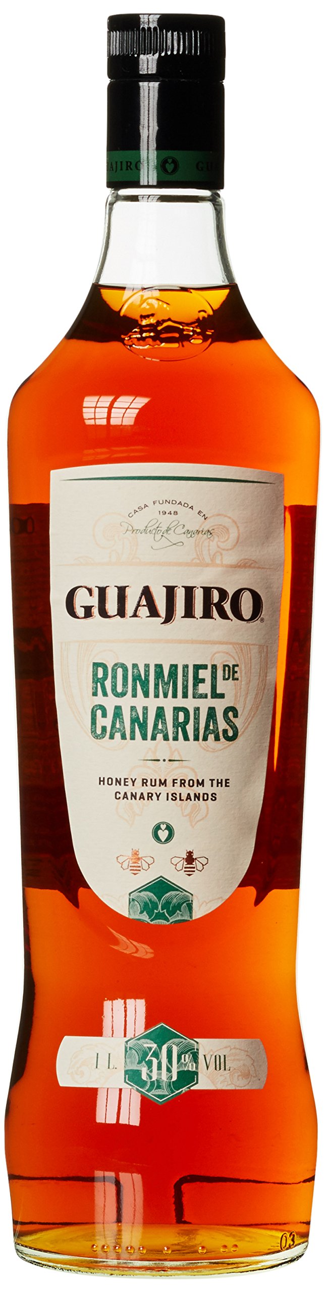 Ronmiel de Canarias Honig Rum Liqueur Flavoured (1 x 1 l)