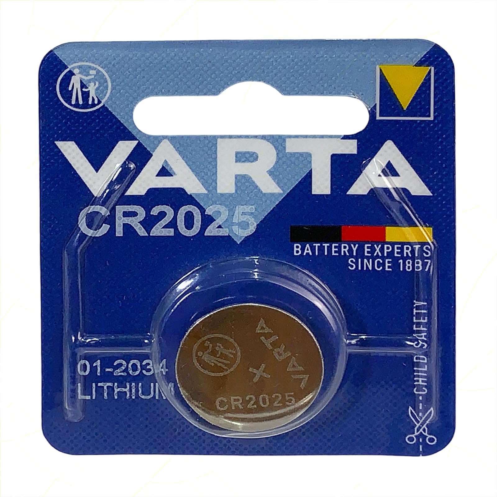 Pila alcalina o litio 3 V/12 V/1,55 V – Batería de larga duración para relojes, mandos a distancia, juguetes y dispositivos electrónicos (10, pila de litio CR2025 3 V)