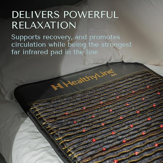 HealthyLine Jet Far Infrared Heating Pad for Back, Full Body, 72 x 24